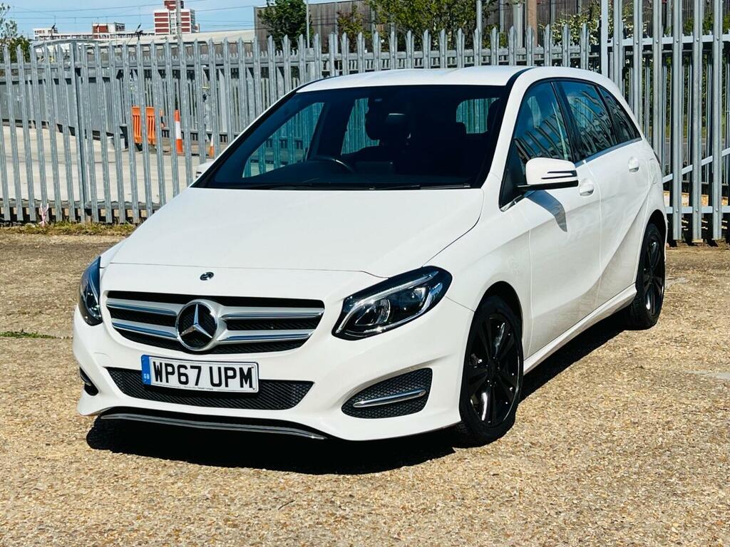 Mercedes-Benz B Class Mpv 1.6 B200 Exclusive Edition 7G-dct Euro 6 Ss White #5
