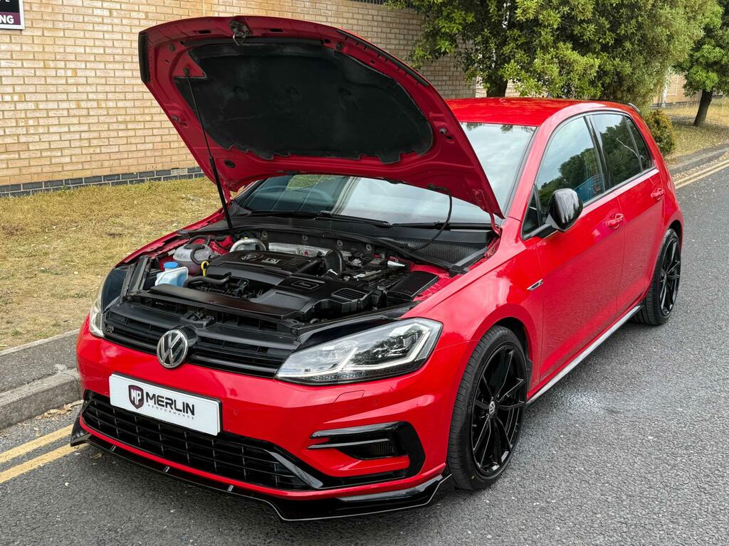 Volkswagen Golf 2.0 Tsi Bluemotion Tech R Dsg 4Motion Euro 6 Ss Red #4