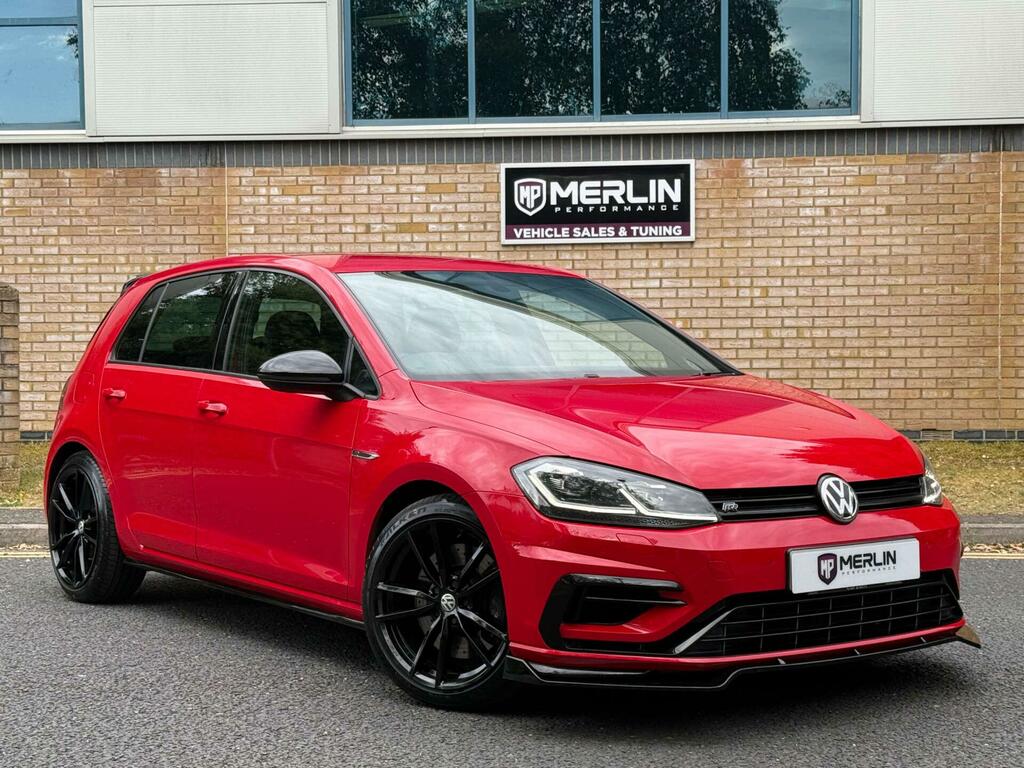 Volkswagen Golf 2.0 Tsi Bluemotion Tech R Dsg 4Motion Euro 6 Ss Red