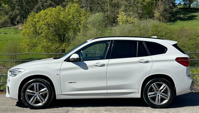 BMW X1 18D M Sport Suv YG67JHK White #6