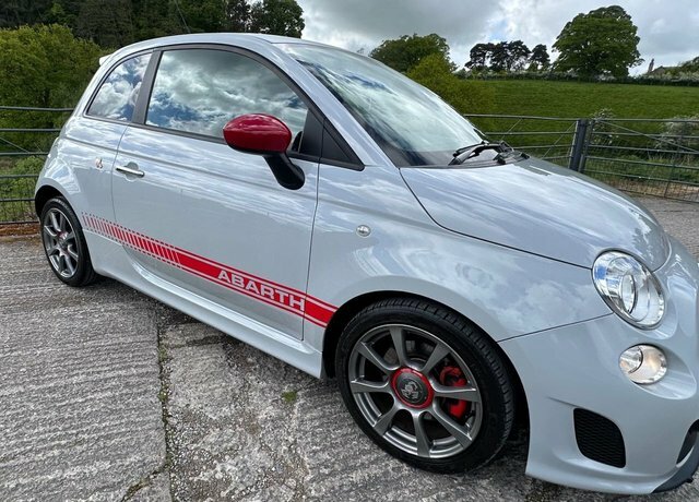 Abarth 500 T-jet Hatchback Grey #4