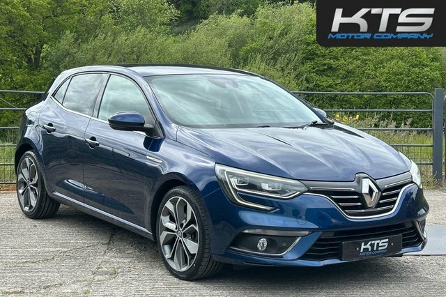 Renault Megane Dci Signature Nav Hatchback Blue #3