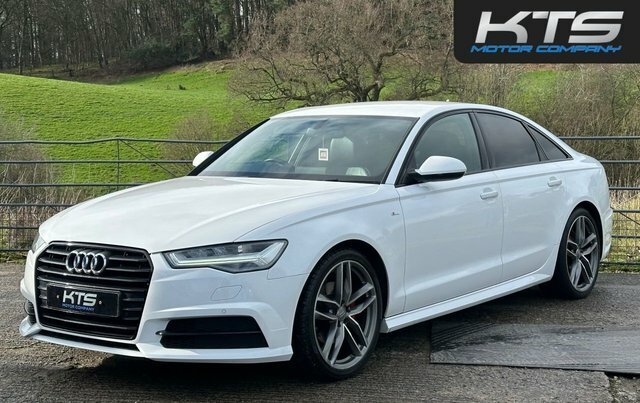 Audi A6 Saloon Tdi Ultra Black Edition White #3