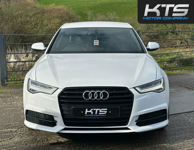 Audi A6 Saloon Tdi Ultra Black Edition White #2