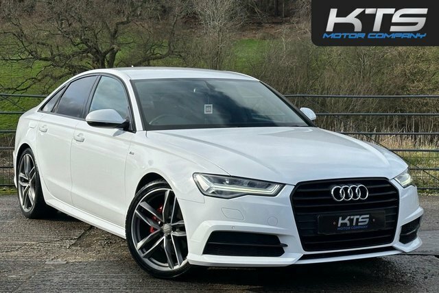 Audi A6 Saloon Tdi Ultra Black Edition White