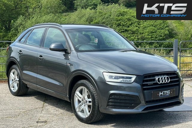 Audi Q3 Tdi S Line Suv WJ65ZTN Grey #4