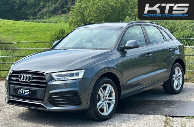 Audi Q3 Tdi S Line Suv WJ65ZTN Grey #3