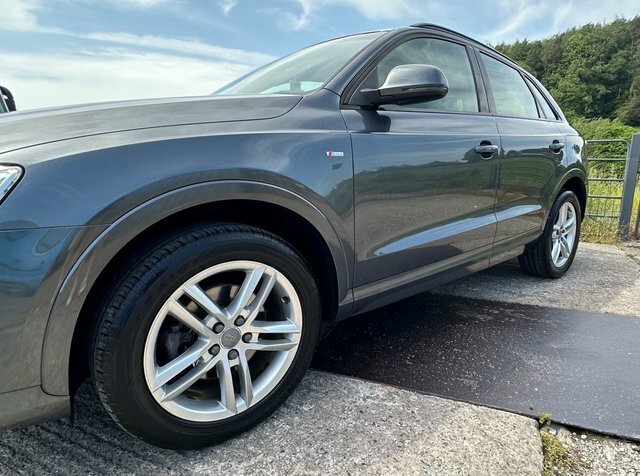 Audi Q3 Tdi S Line Suv WJ65ZTN Grey #5