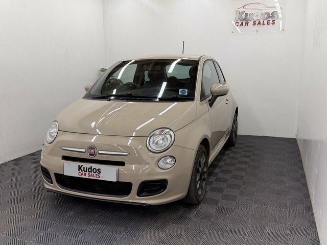 Fiat 500 1.2 S Hatchback Euro 6 S S 69 WP15OAV Brown #3