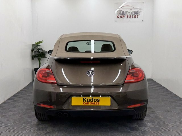 Volkswagen Beetle 2.0 Tdi 70S Cabriolet 140 Ps MF63WHL Brown #6