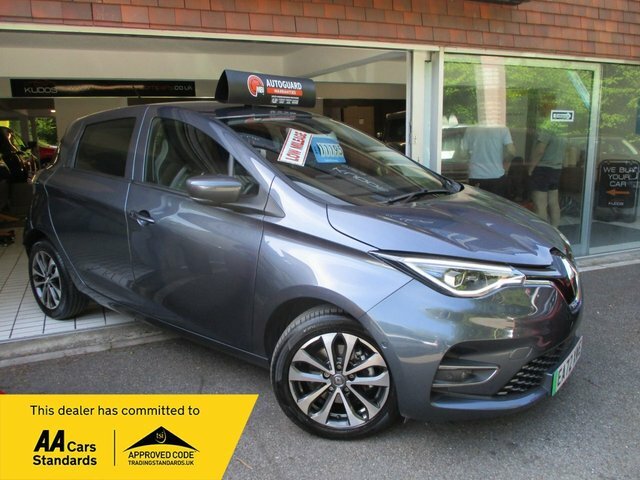 Renault Zoe 2022 R135 Ev50 52Kwh Gt Line Hatchback Elect Grey