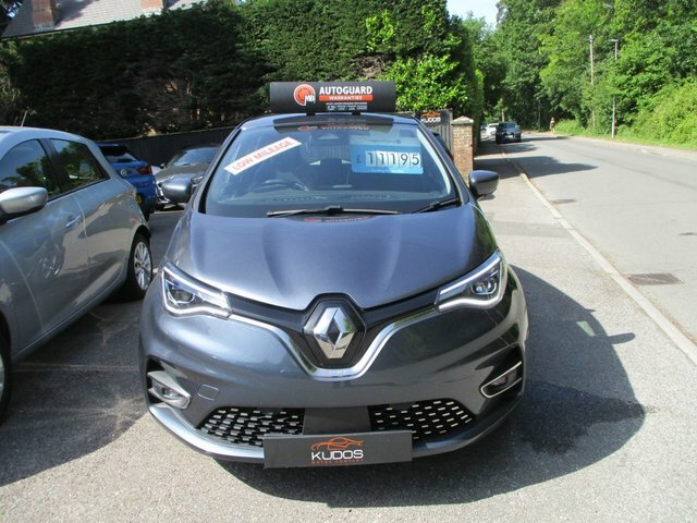 Renault Zoe 2022 R135 Ev50 52Kwh Gt Line Hatchback Elect EA72XWE Grey #3