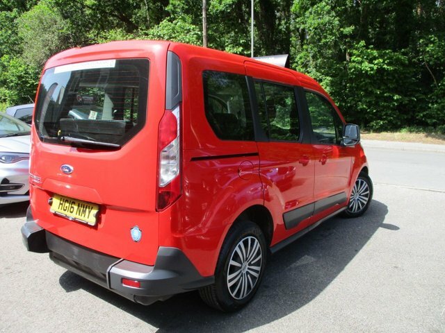 Ford Tourneo Connect 2016 1.5 Tdci Zetec Mpv Euro 6 HG16NMY Red #5