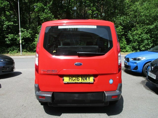 Ford Tourneo Connect 2016 1.5 Tdci Zetec Mpv Euro 6 HG16NMY Red #3