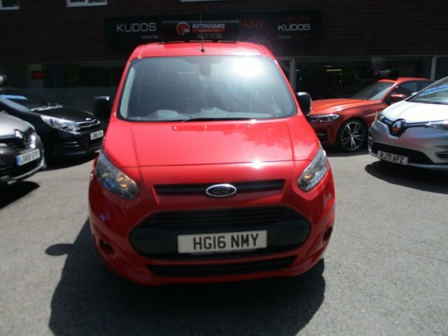 Ford Tourneo Connect 2016 1.5 Tdci Zetec Mpv Euro 6 HG16NMY Red #4