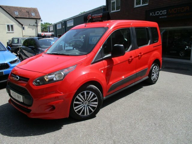 Ford Tourneo Connect 2016 1.5 Tdci Zetec Mpv Euro 6 HG16NMY Red #2