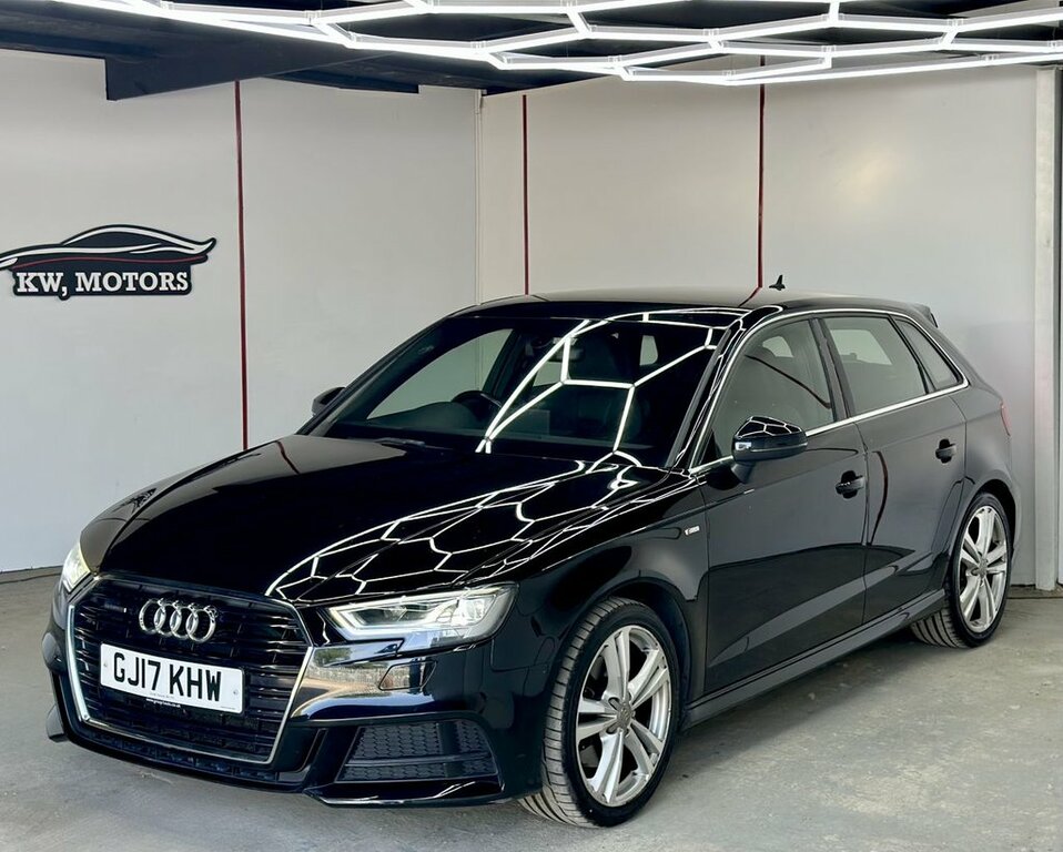 Audi A3 2L S Line GJ17KHW Black #6