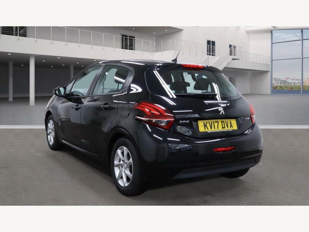 Peugeot 208 1.2 Puretech Active Euro 6 KV17DVA Black #3