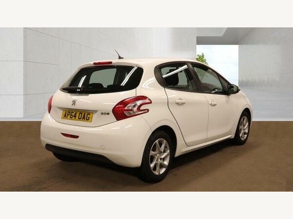 Peugeot 208 1.2 Vti Puretech Active Euro 6 AP64OAG White #4