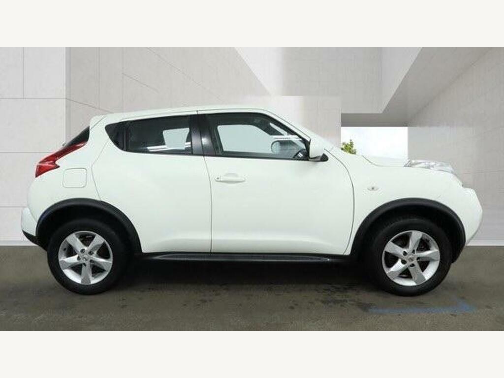 Nissan Juke 1.6 Visia Euro 5 MW63NNJ White #5