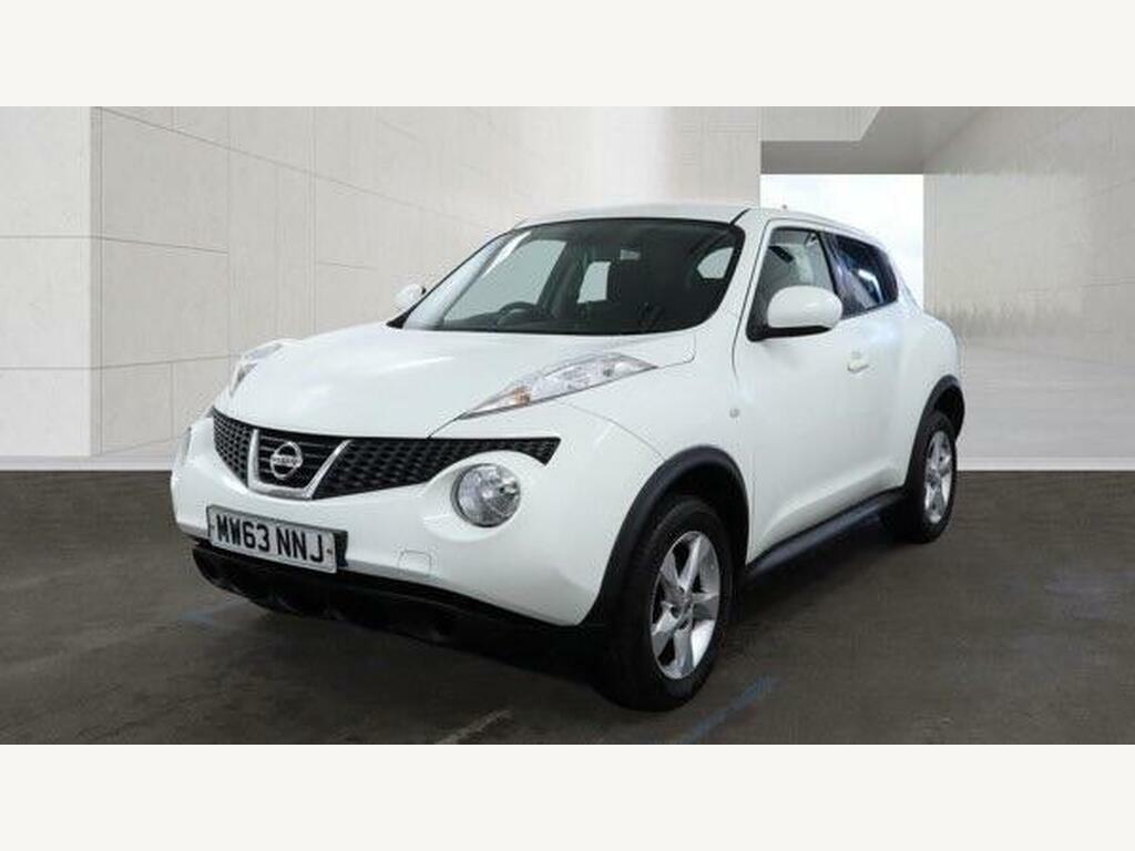 Nissan Juke 1.6 Visia Euro 5 MW63NNJ White #2