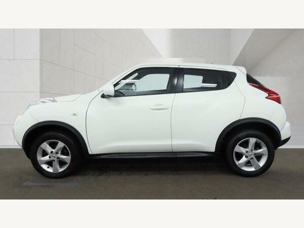 Nissan Juke 1.6 Visia Euro 5 MW63NNJ White #6
