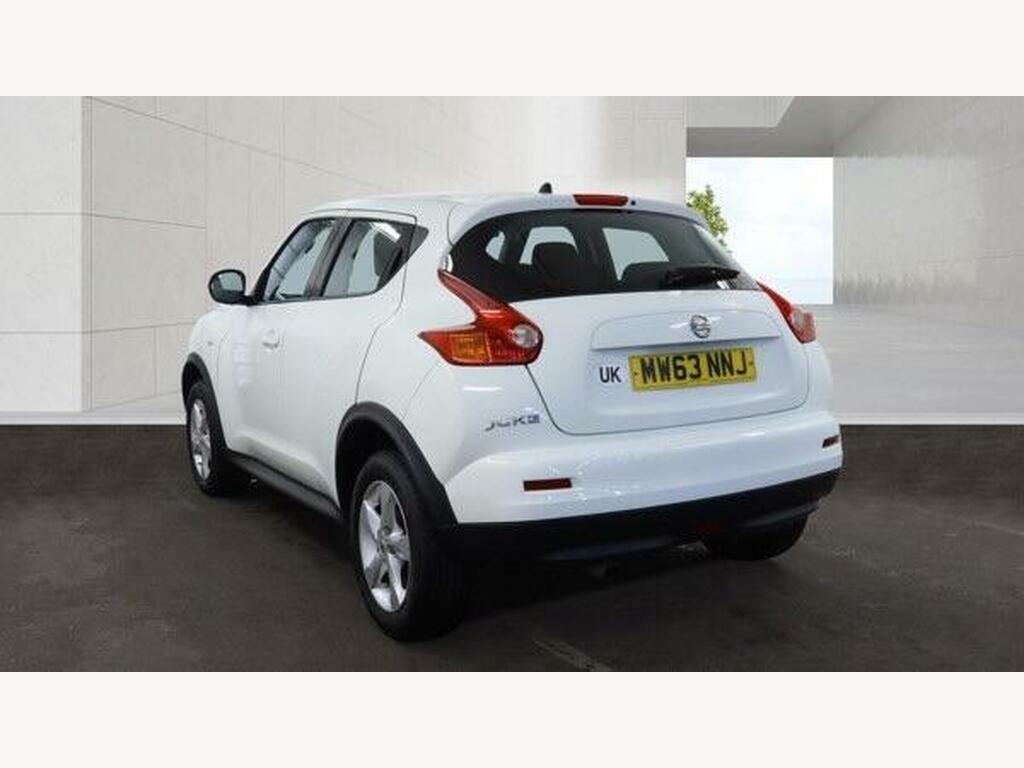 Nissan Juke 1.6 Visia Euro 5 MW63NNJ White #3