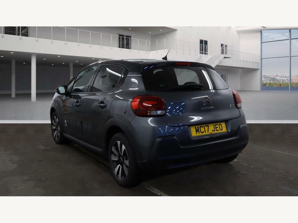 Citroen C3 1.2 Puretech Flair Euro 6 MC17JEO Grey #3