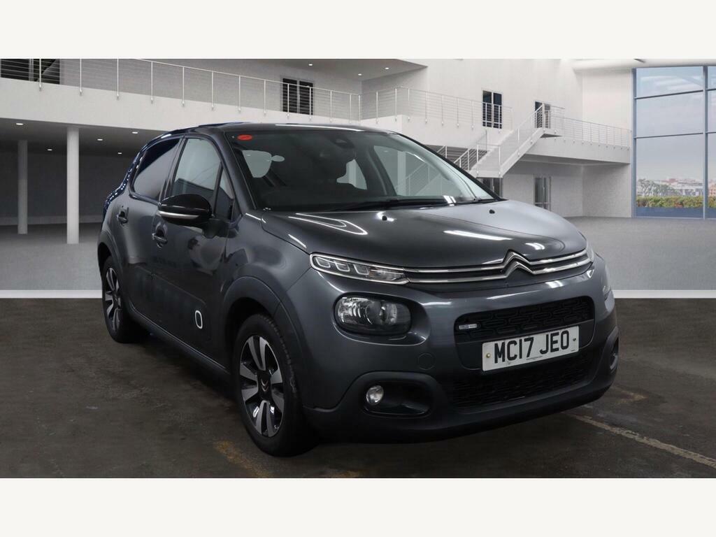 Citroen C3 1.2 Puretech Flair Euro 6 MC17JEO Grey #2