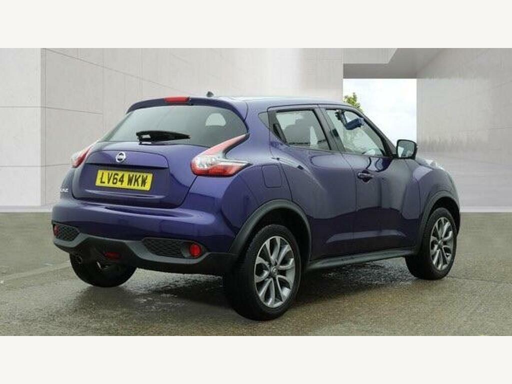Nissan Juke 1.6 Tekna Xtron Euro 5 LV64WKW Blue #4
