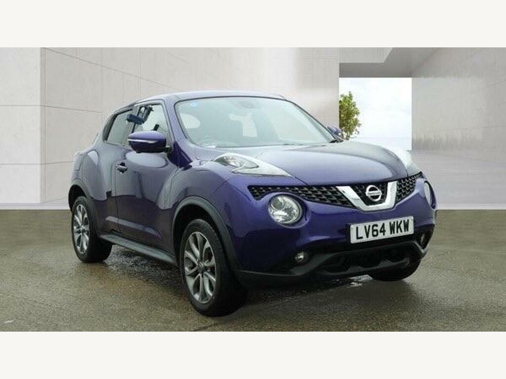 Nissan Juke 1.6 Tekna Xtron Euro 5 LV64WKW Blue #2