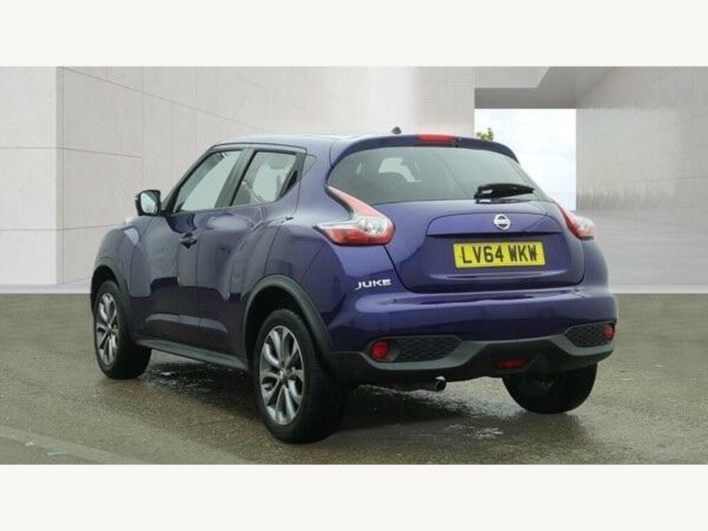 Nissan Juke 1.6 Tekna Xtron Euro 5 LV64WKW Blue #3