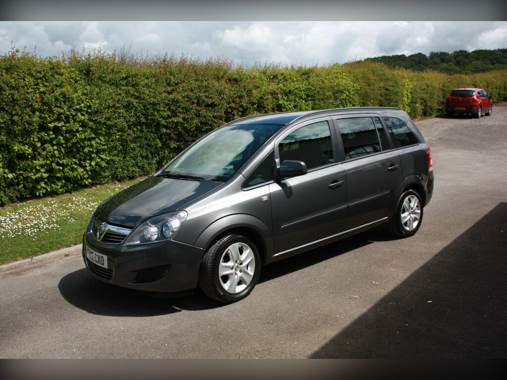 Vauxhall Zafira 1.8 16V Exclusiv Mpv Euro 5 Sna Grey
