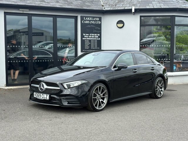 Mercedes-Benz A Class 1.5 A180d Amg Line Premium Saloon 7G- Black