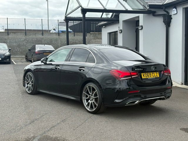 Mercedes-Benz A Class 1.5 A180d Amg Line Premium Saloon 7G- KO69CLZ Black #4