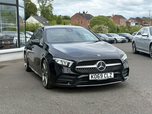 Mercedes-Benz A Class 1.5 A180d Amg Line Premium Saloon 7G- KO69CLZ Black #6