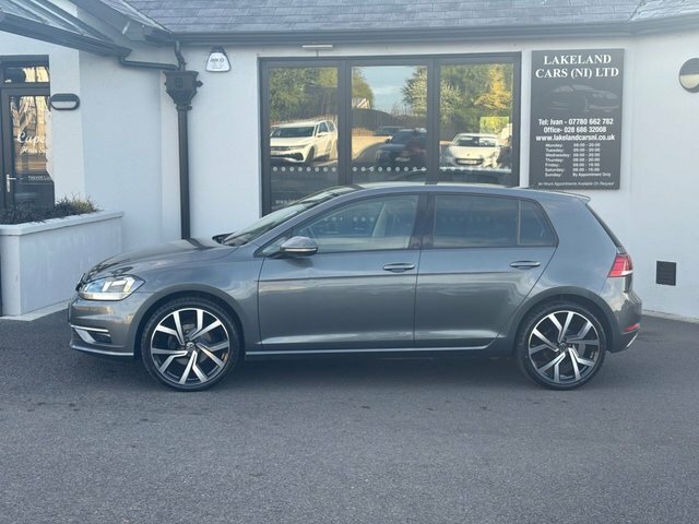 Volkswagen Golf 1.6 Tdi Match Hatchback Euro 6 AJ19PGY Grey #3