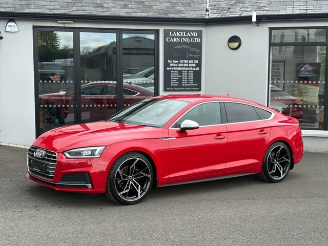 Audi A5 2.0 Tdi S Line Sportback S Tronic Quatt MXZ6069 Red #2