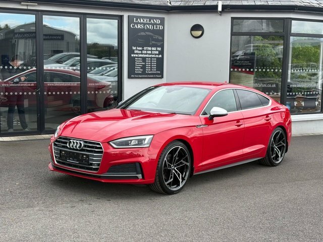Audi A5 2.0 Tdi S Line Sportback S Tronic Quatt Red