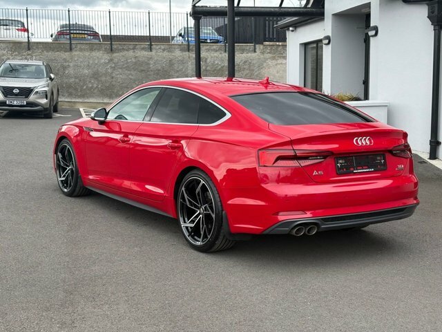 Audi A5 2.0 Tdi S Line Sportback S Tronic Quatt MXZ6069 Red #4
