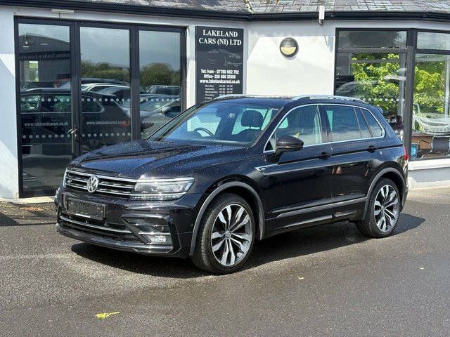 Volkswagen Tiguan 2.0 Tdi R-line Tech Suv Dsg Euro 6 S S Black