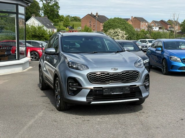 Kia Sportage 1.6 Crdi Gt-line Suv Euro 6 S S UIG2527 Silver #4