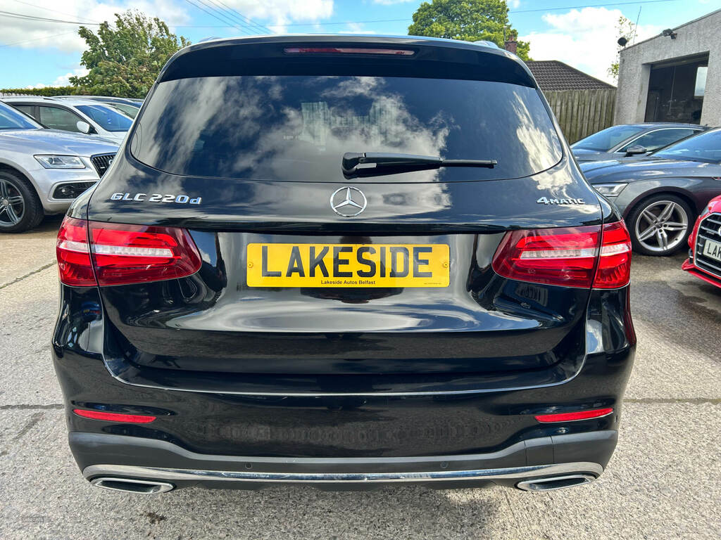 Mercedes-Benz GLC Class Glc 220D 4Matic Amg Line 9G-tronic ST17UHB Black #4