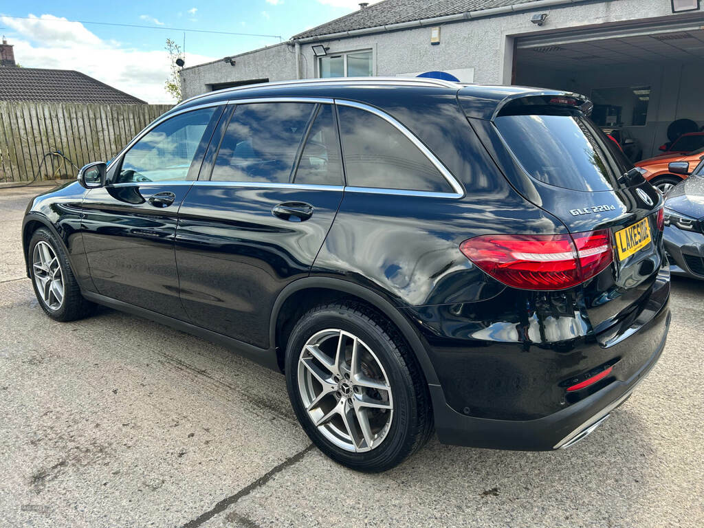 Mercedes-Benz GLC Class Glc 220D 4Matic Amg Line 9G-tronic ST17UHB Black #3