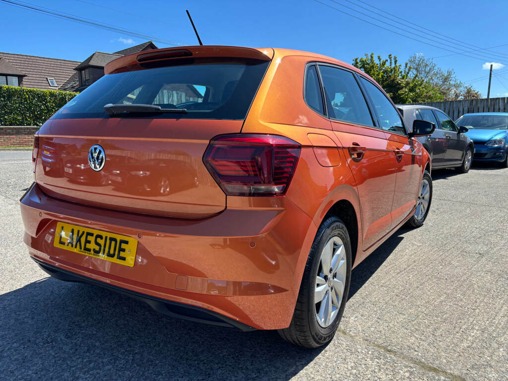 Volkswagen Polo 1.0 Tsi 95 Se PY67EZW Orange #4
