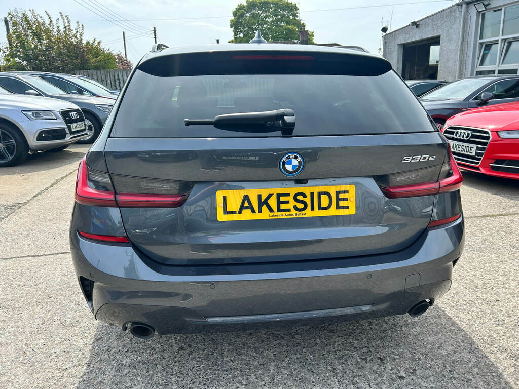 BMW 3 Series 330E M Sport Step SM71VGR Grey #3