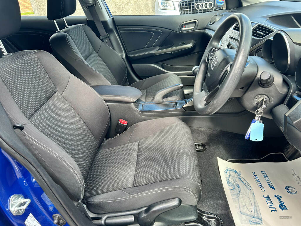 Honda Civic 1.4 I-vtec S Blue #6