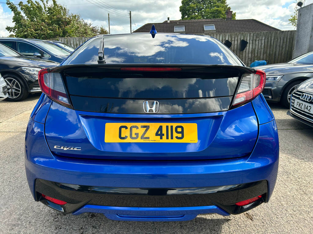 Honda Civic 1.4 I-vtec S Blue #3