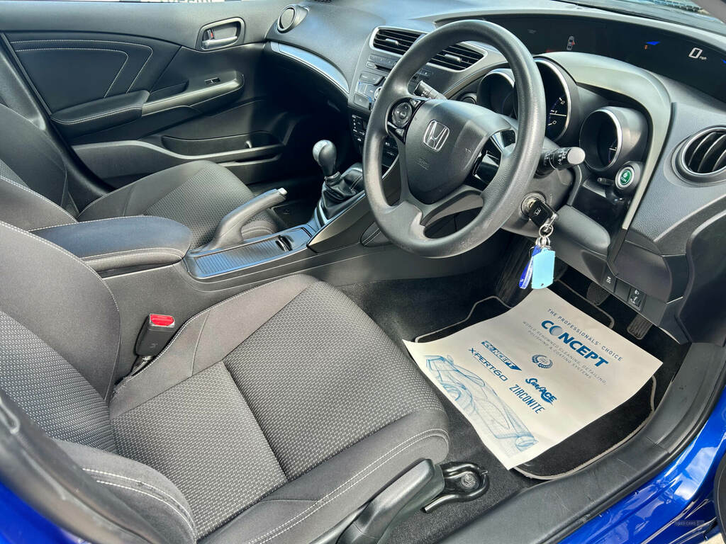 Honda Civic 1.4 I-vtec S Blue #5