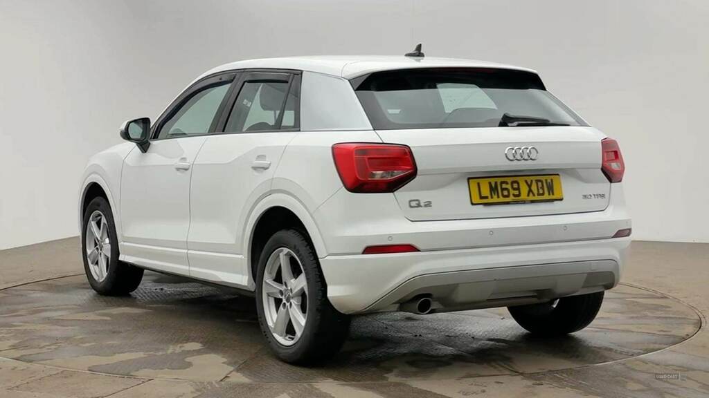 Audi Q2 30 Tfsi Sport LM69XDW White #3